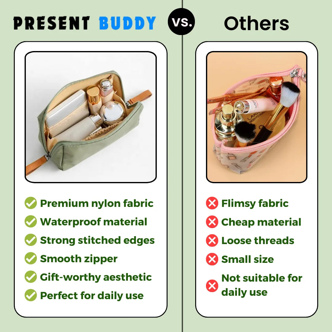 Korean Inspired Mini Makeup Pouch