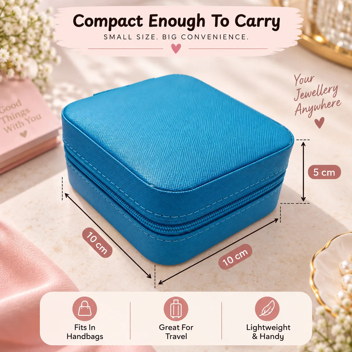 Mini Jewellery Organizer Box