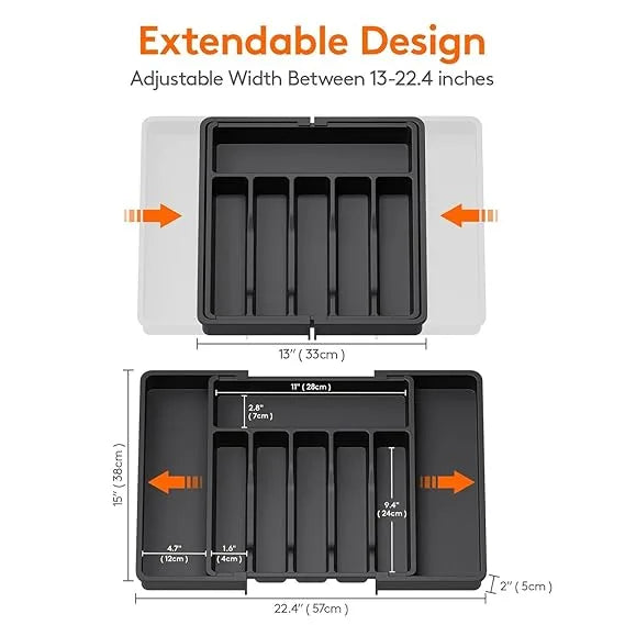 Expandable Drawer Organiser Tray