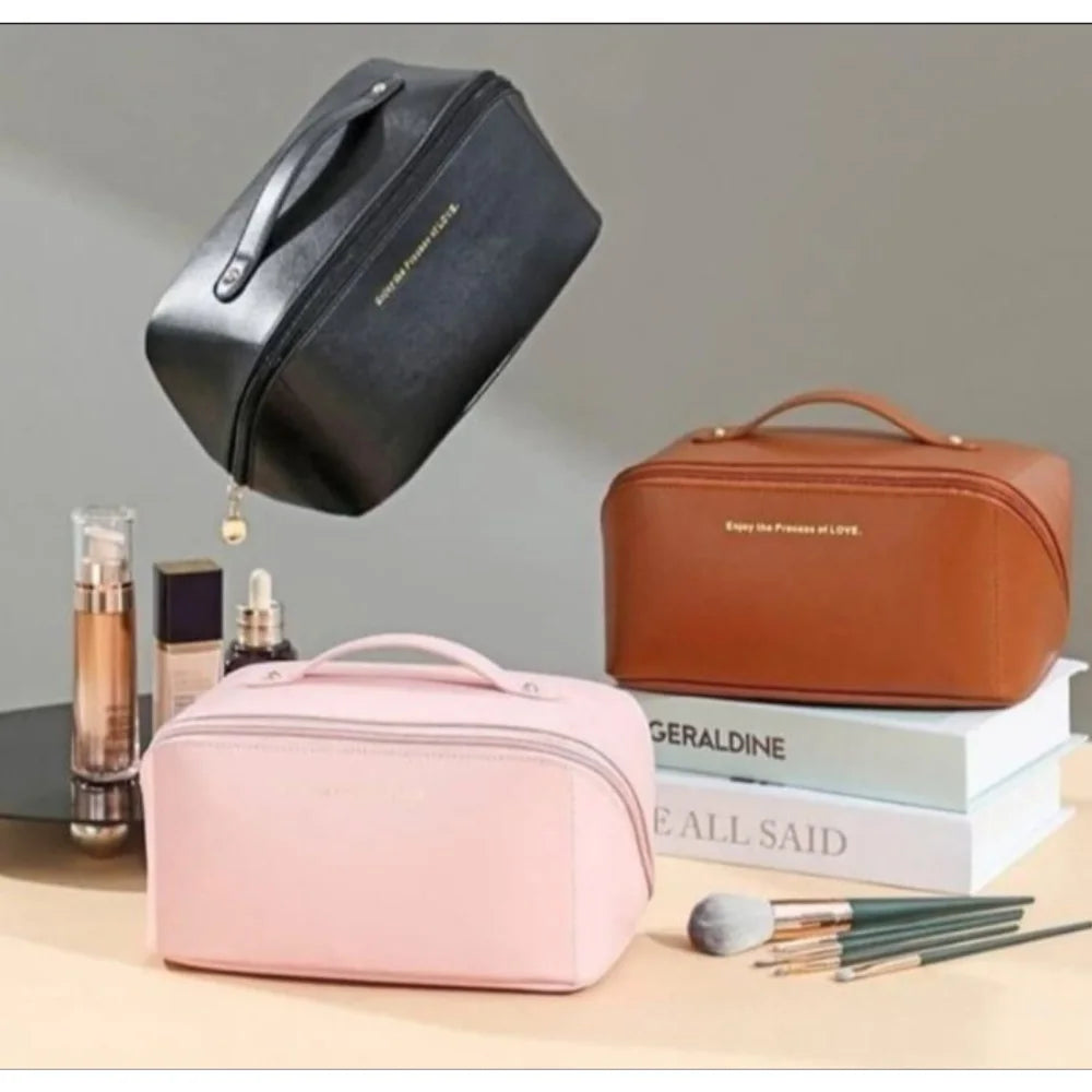 Travel Makeup Bag Cosmetic Storage Vanity Pouch